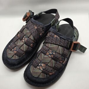 Chaco Canyon Woven Clogs Womens Size 8 Earthy Mosaic Marine